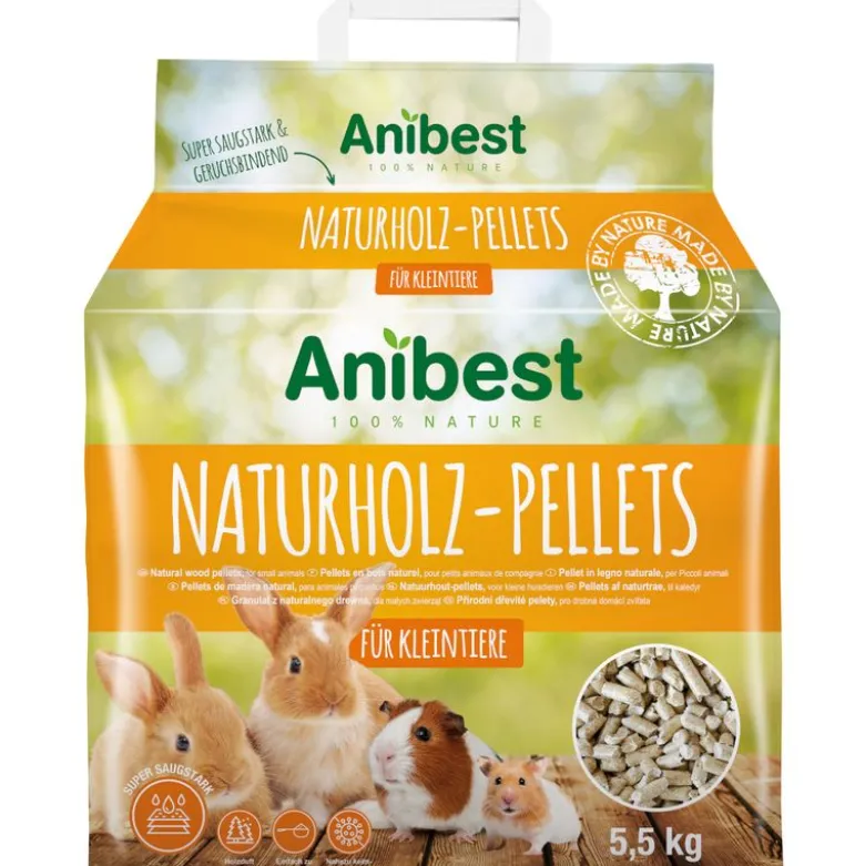Anibest Naturtræpellets