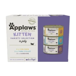 Applaws Kitten dåser i gelé 6 x 70 g