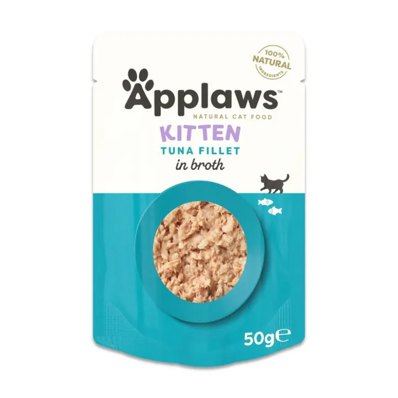 Applaws Natural Kitten i bouillon 12 x 50 g
