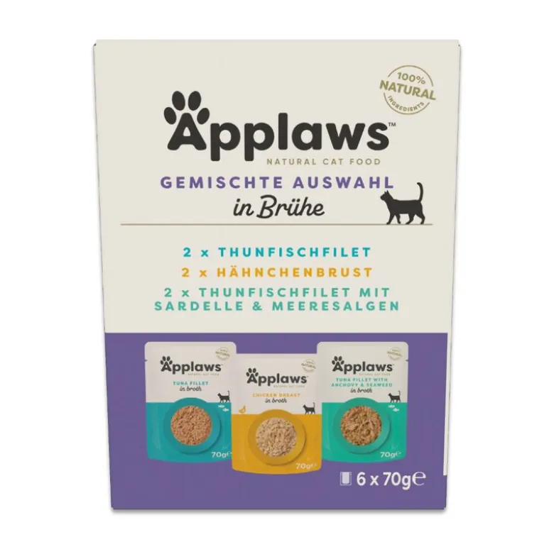 Applaws Pouch i bouillon 6 x 70 g