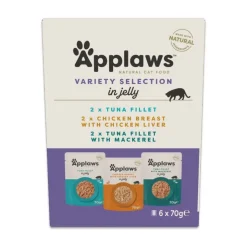 Applaws Pouch i gelé 6 x 70 g