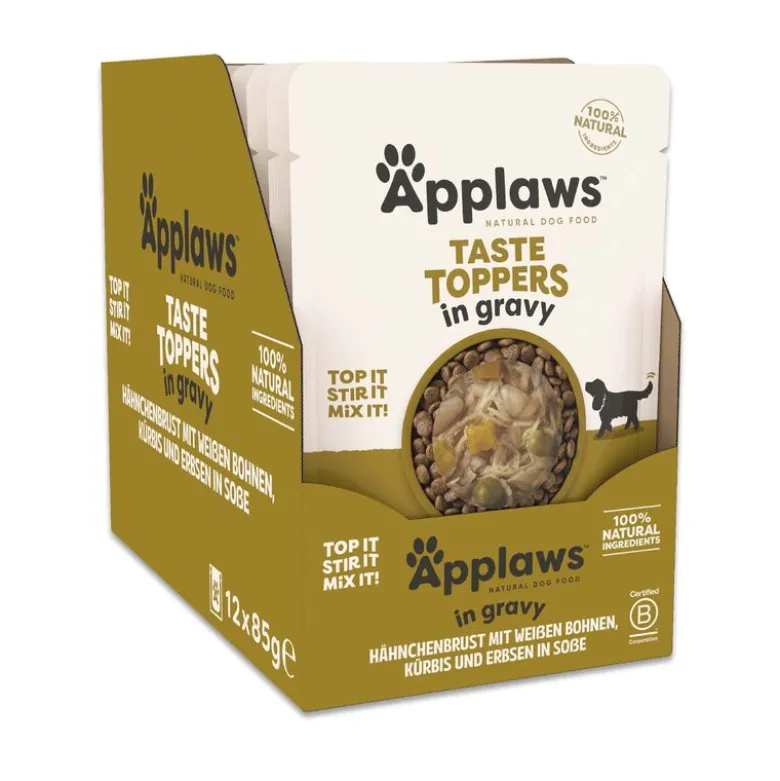 Applaws Taste Toppers i sauce 12 x 85 g
