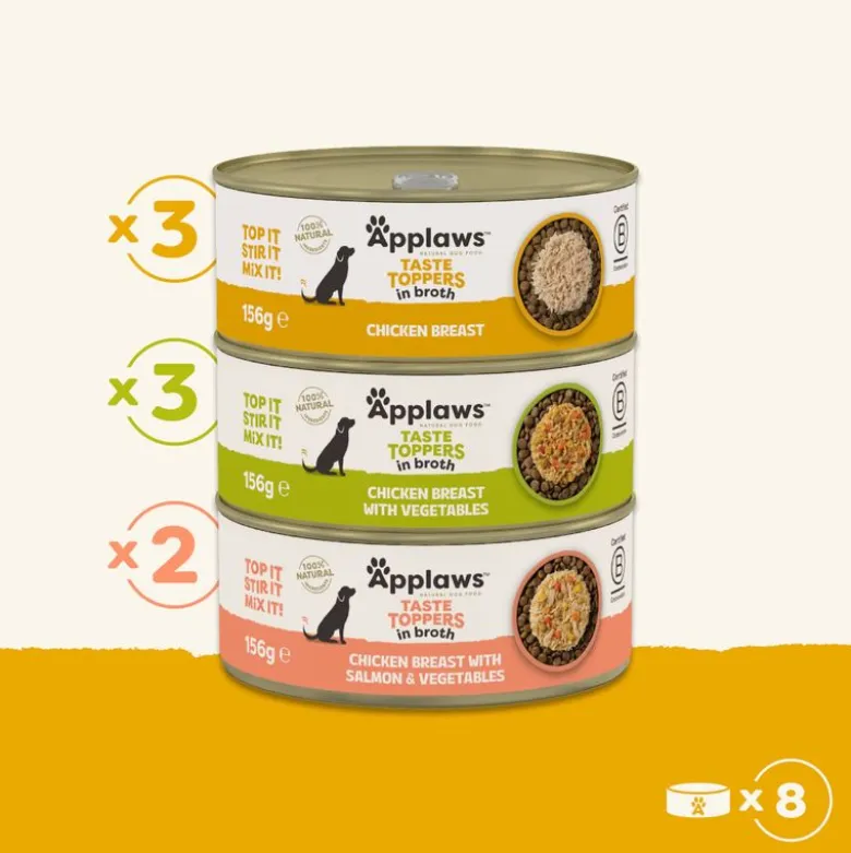 Applaws Taste Toppers 8 x 156 g