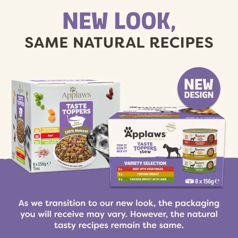 Applaws Taste Toppers 8 x 156 g