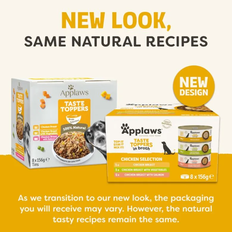 Applaws Taste Toppers 8 x 156 g