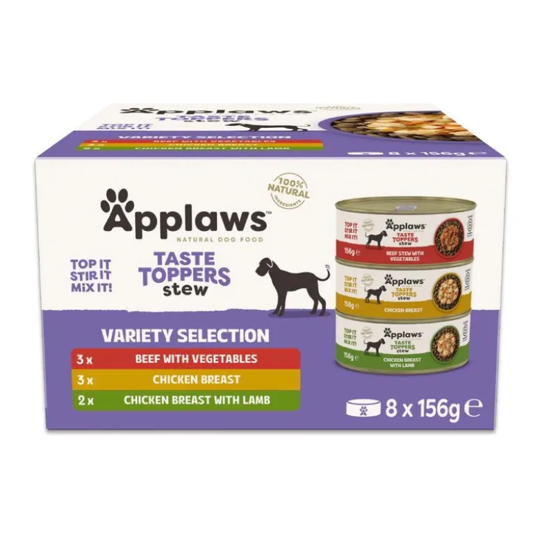 Applaws Taste Toppers 8 x 156 g