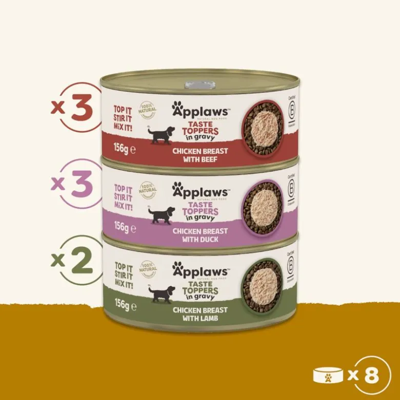Applaws Taste Toppers 8 x 156 g