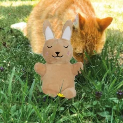 Aumüller Baldi-Bunny hyggekanin kattelegetøj