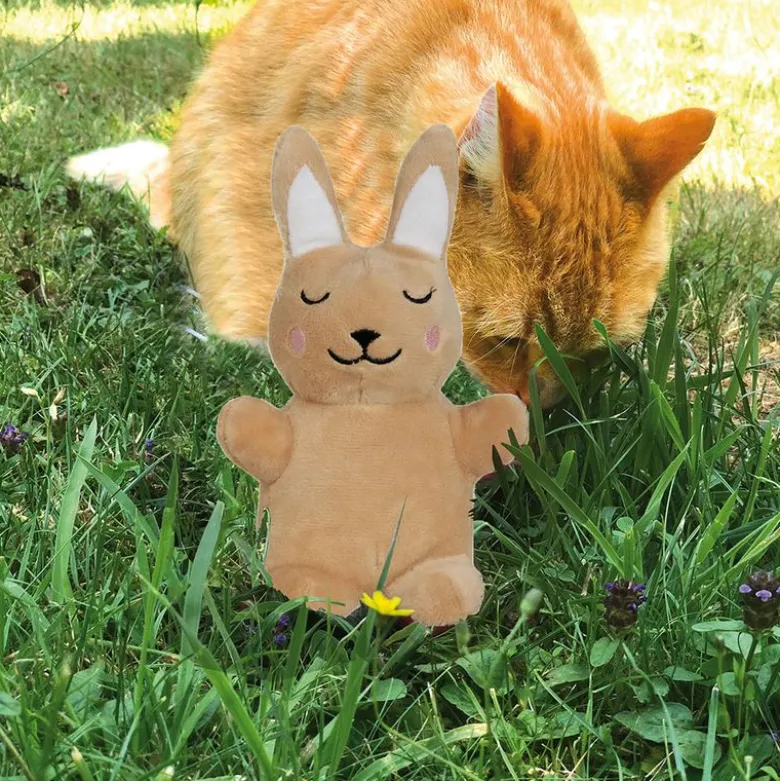 Aumüller Baldi-Bunny hyggekanin kattelegetøj