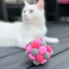 Aumüller kattelegetøjskugle Pink Plush