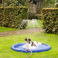 Beeztees sprinklermåtte Stay Cool, blå