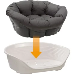 Betræk Sofa antracit til Ferplast kurv Siesta Deluxe (uden kurv)