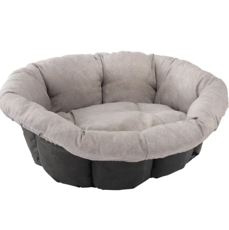 Betræk Sofà Tweed beige til Ferplast kurv Siesta Deluxe (uden kurv)