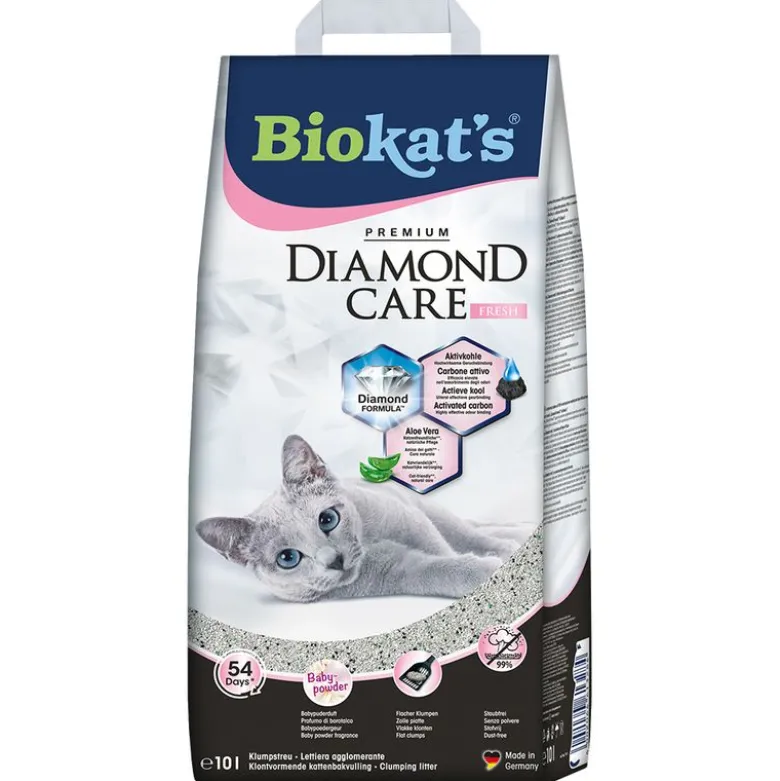 Biokat's DIAMOND CARE Fresh kattegrus