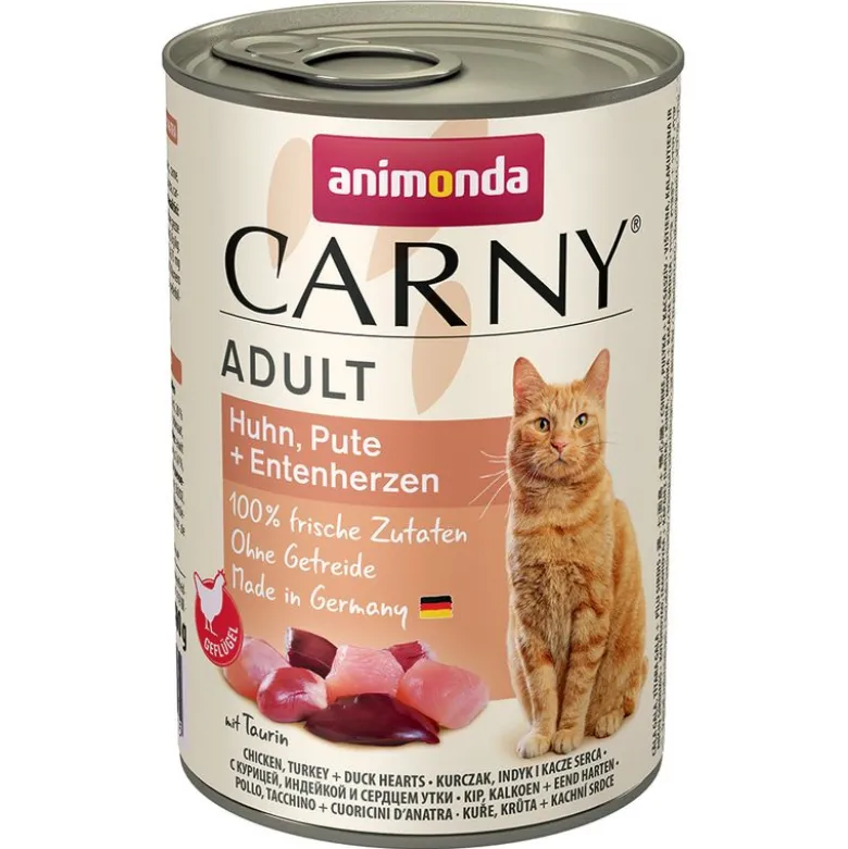 Blandet økonomipakke: 24 x 400 g Animonda Carny Adult