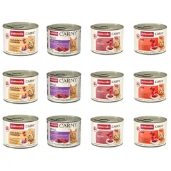 Blandet pakke: animonda Carny Adult 12 x 200 g