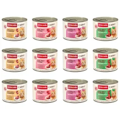 Blandet pakke: animonda Carny Adult 12 x 200 g