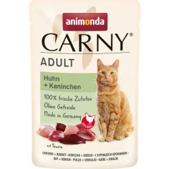 Blandet pakke: animonda Carny Pouch 8 x 85 g