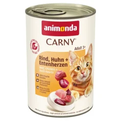Blandet pakke: animonda Carny Adult 12 x 400 g