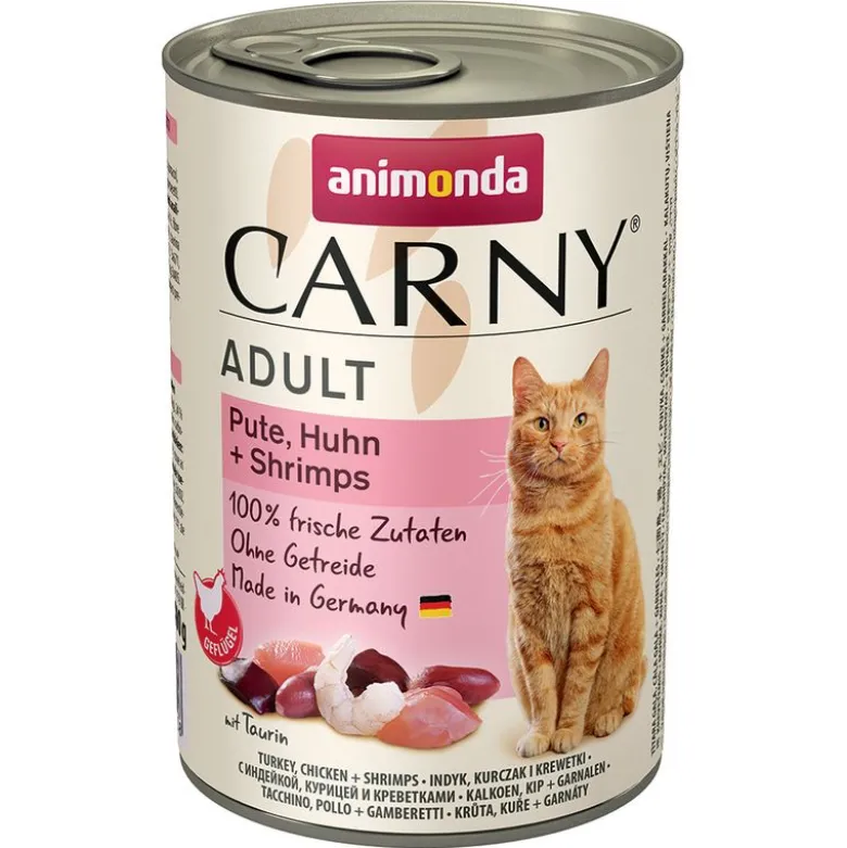 Blandet pakke: animonda Carny Adult 12 x 400 g