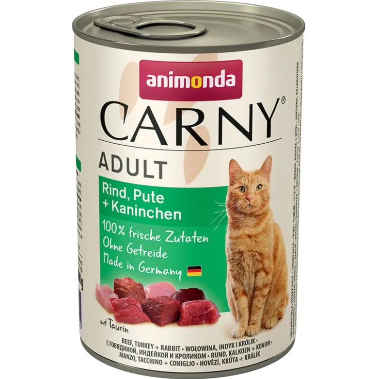 Blandet pakke: animonda Carny Adult 12 x 400 g