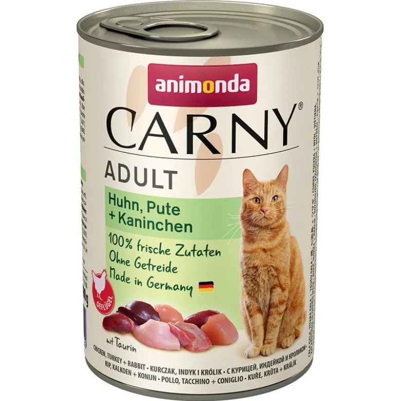 Blandet pakke: animonda Carny Adult 12 x 400 g