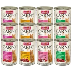 Blandet pakke: animonda Carny Adult 12 x 400 g