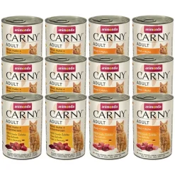 Blandet pakke: animonda Carny Adult 12 x 400 g