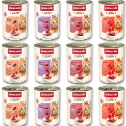 Blandet pakke: animonda Carny Adult 12 x 400 g