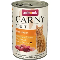 Blandet pakke: animonda Carny Adult 12 x 400 g