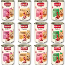 Blandet pakke: animonda Carny Adult 12 x 400 g