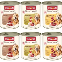 Blandet pakke: animonda GranCarno Original 12 x 800 g
