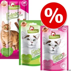 Blandet pakke: GranataPet Feini kattesnacks