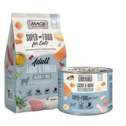 Blandet pakke: MAC's tør- & vådfoder til katte