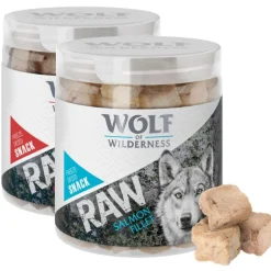 Blandet pakke med 2 slags: Wolf of Wilderness - Raw Snacks