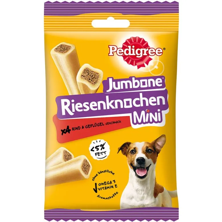 Blandet pakke: Pedigree Jumbone Tyggeben