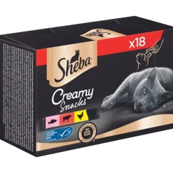 Blandet pakke: Sheba Creamy Snacks