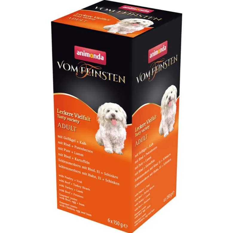 Blandet pakke: 6 x 150 g animonda vom Feinsten Adult