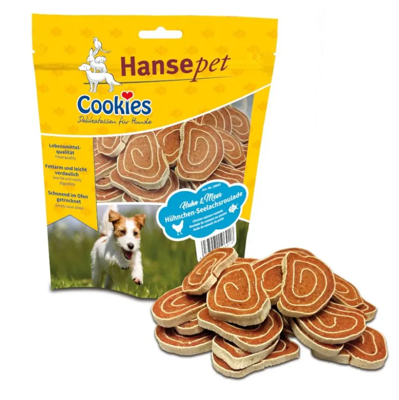 Blandet pakke: 2 x 200 g Cookies Delikatess Fiskevarianter