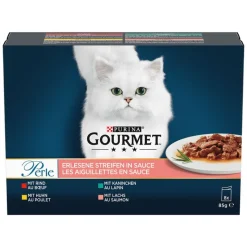 Blandet pakke: 16 x 85 g Gourmet Perle