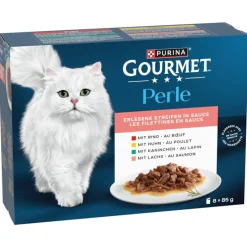 Blandet pakke: 16 x 85 g Gourmet Perle