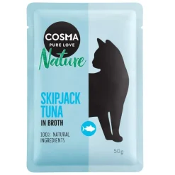 Blandet prøvepakke: Cosma Nature portionsposer