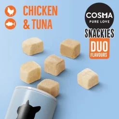 Blandet prøvepakke: Cosma snackies - DUO