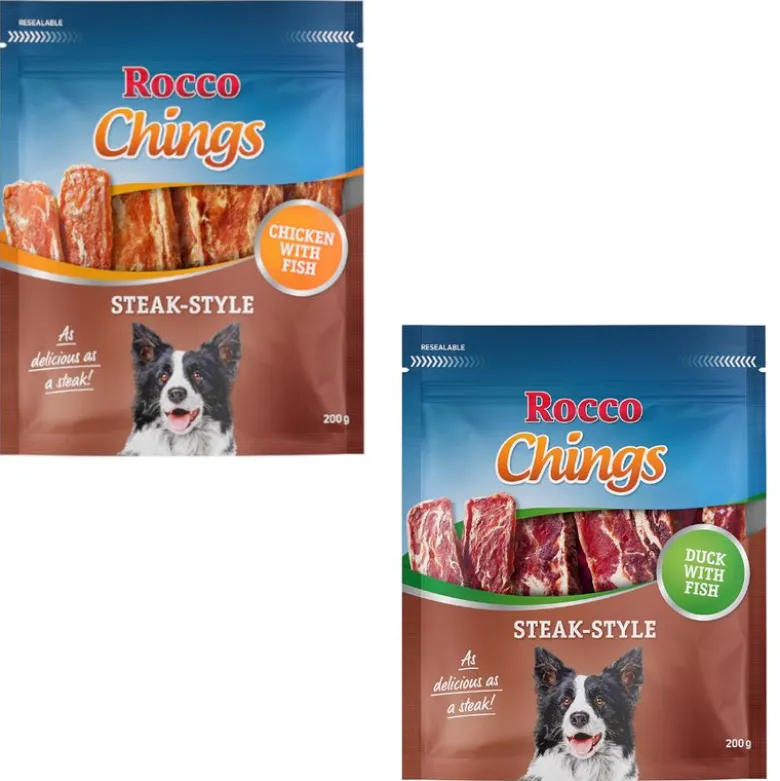Blandet prøvepakke: Rocco Chings Steak Style