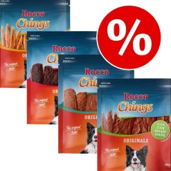 Blandet prøvepakke Rocco Chings hundesnacks