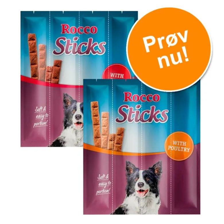 Blandet prøvepakke: Rocco Sticks
