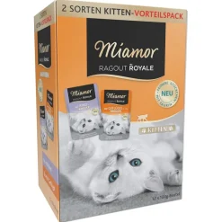 Blandet prøvepakke: 12 x 100 g Miamor Ragout Royale