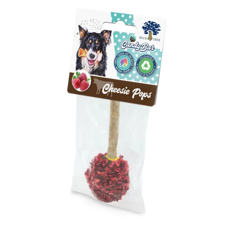 Blue Tree Cheesie Pop Hindbær Kokosnød