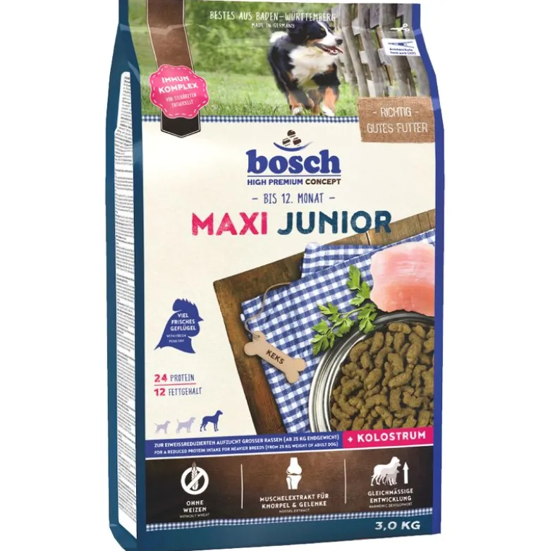 bosch Hvalpepakke: Hvalpefoder + legetøj, snacks & hvalpeskål!