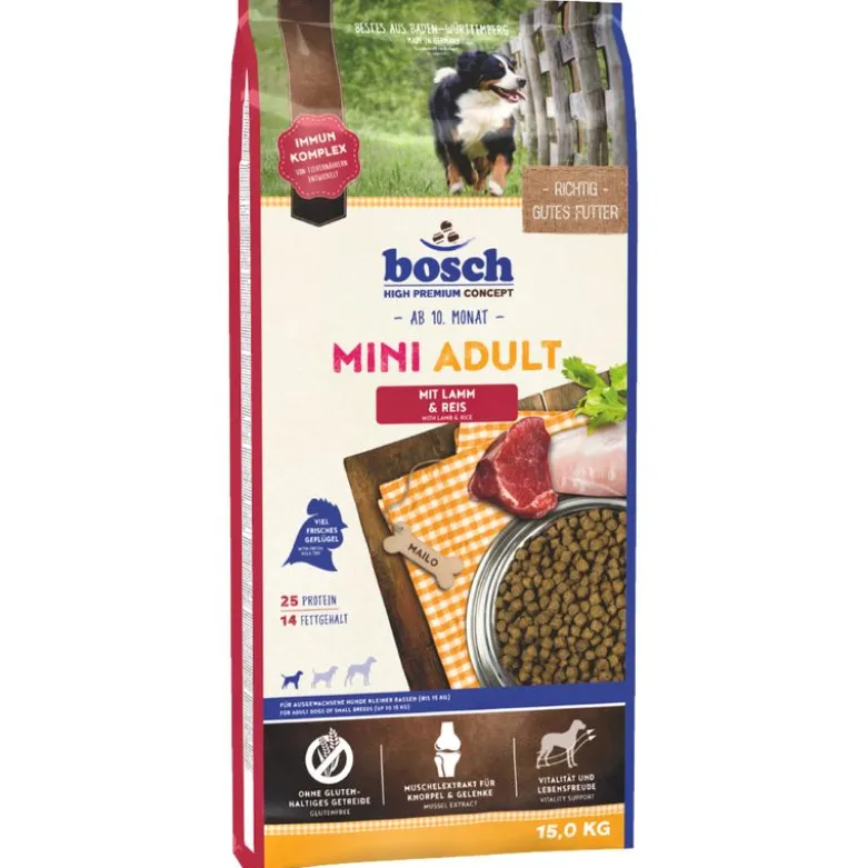 bosch Mini Adult lam og ris